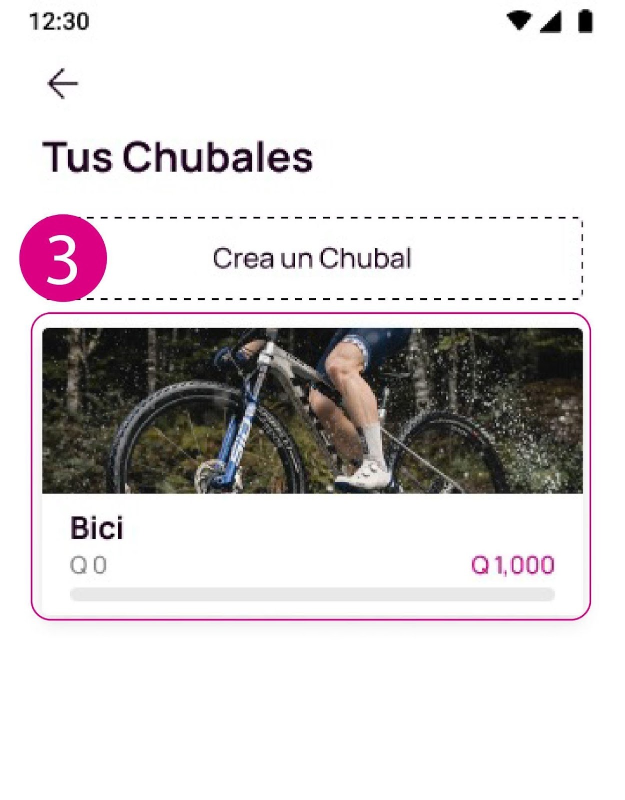 Chubal en la app Nequi