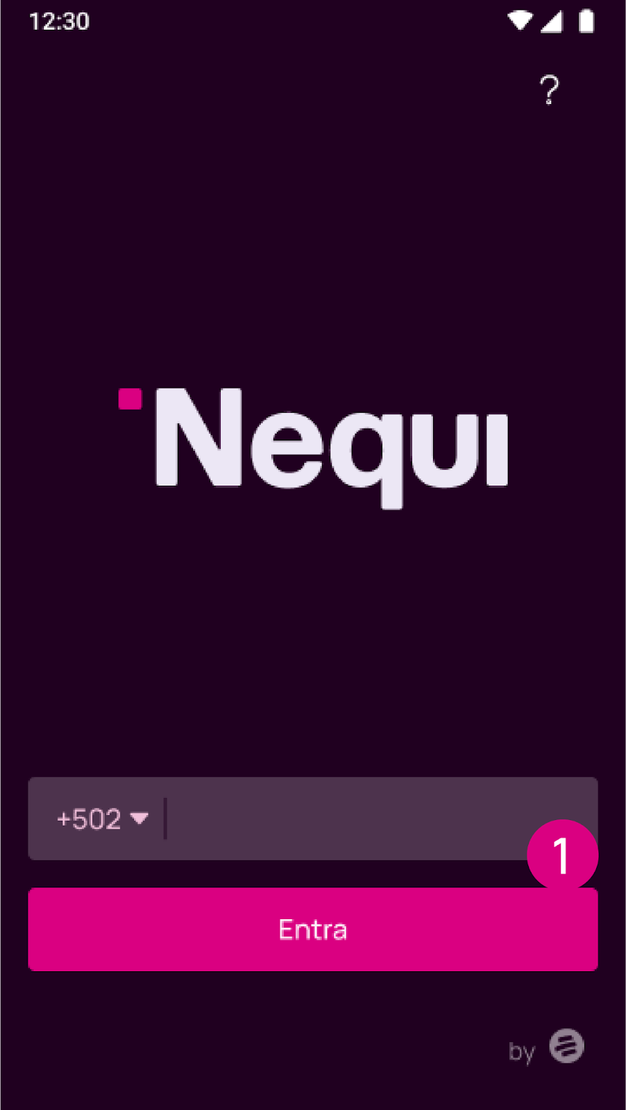 Entra a la app Nequi