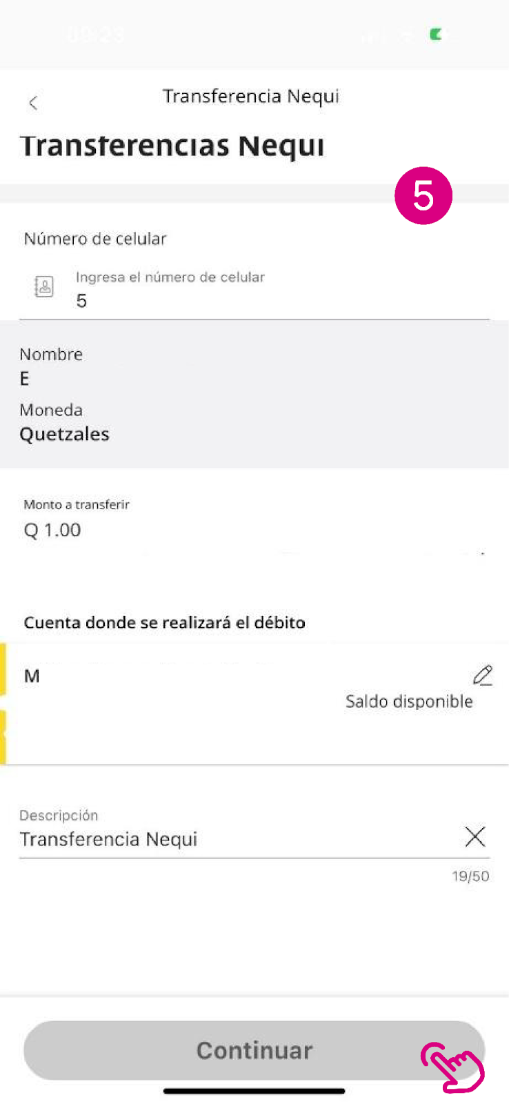 Verificá los datos en la app Bam